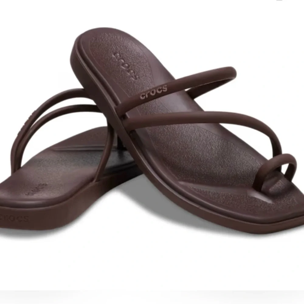 Crocs Strappy Miami Sandals - Coffee - Picture 2 of 5